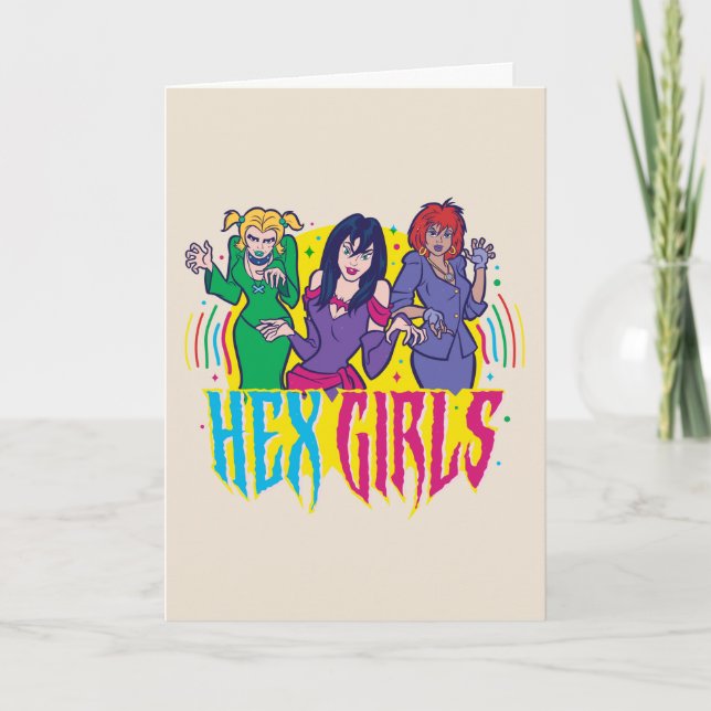 Carte Scooby-Doo | Les Filles Hex (Devant)
