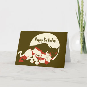 Carte Scooby-Doo "sur le vagabondage "