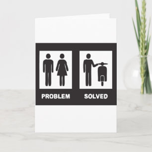 Carte Scooter drôle