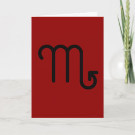 Carte Scorpio Card