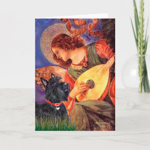 Carte Scottish Terrier 6 - Mandolin Angel