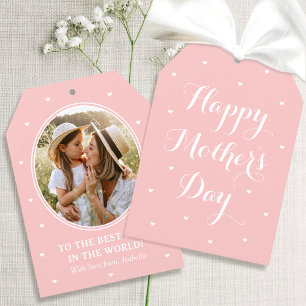 Carte Script de photo élégant pour la fête des mères Ros