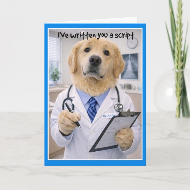 Carte Script Details Get Well Card  PA-2 (Devant)