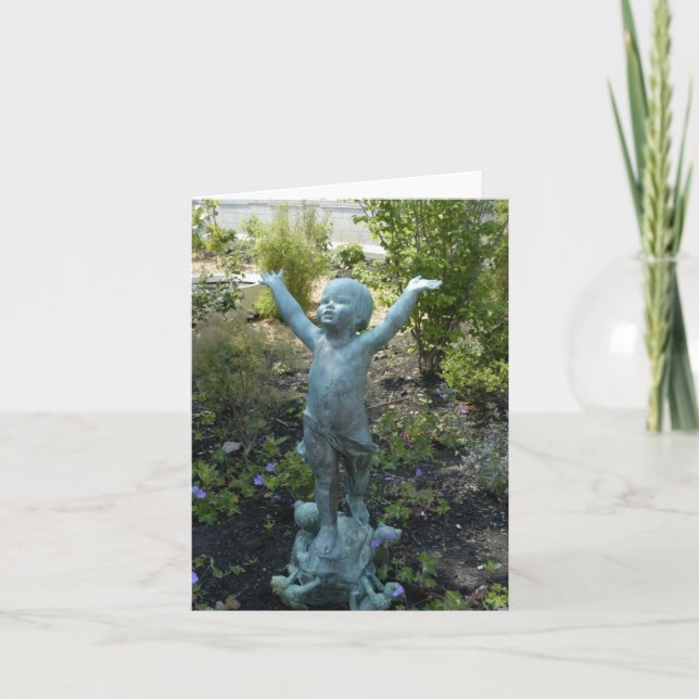 Carte Sculpture au conservatoire de Phipps, Pittsburgh (Devant)