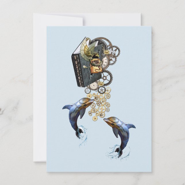 Carte Sculpture de Steampunk -Art tendance (Devant)
