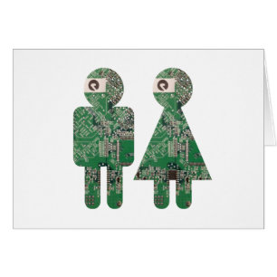Carte se pliante de Coupleboard