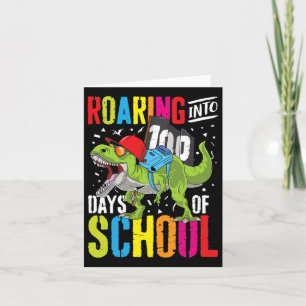 Carte Se Roulant Dans 100 Jours D'Amusement Scolaire T R