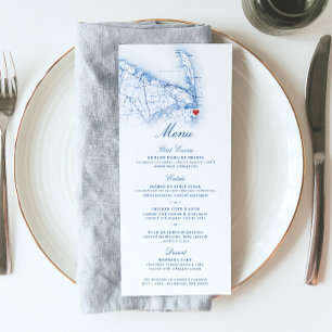 Carte Sea Bright New Jersey Destination Mariage