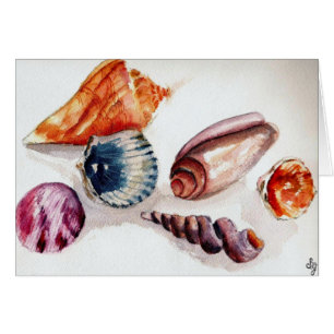 Carte Sea Shells d'été