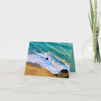 Carte Seafoam Card