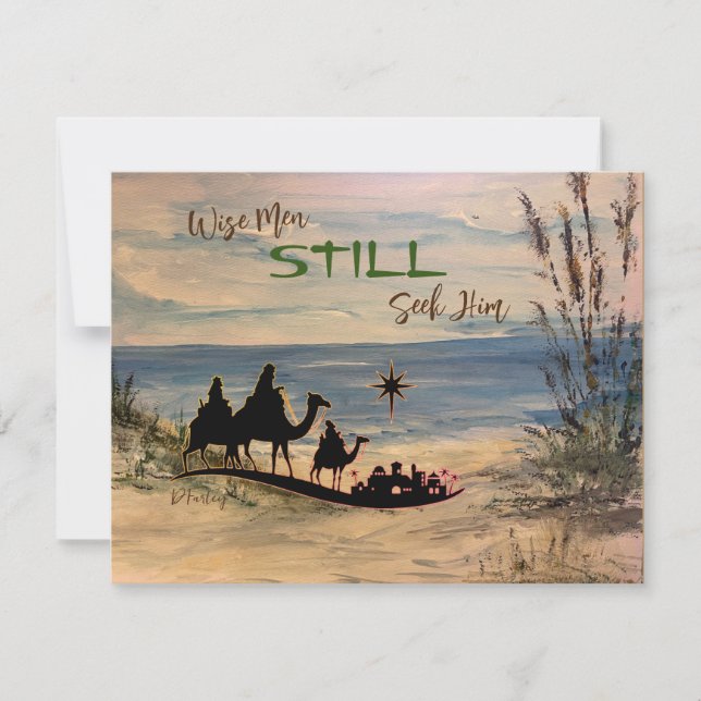 Carte Seagrass Christmas Postcard (Devant)