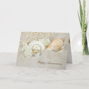 Carte Seashell Wedding
