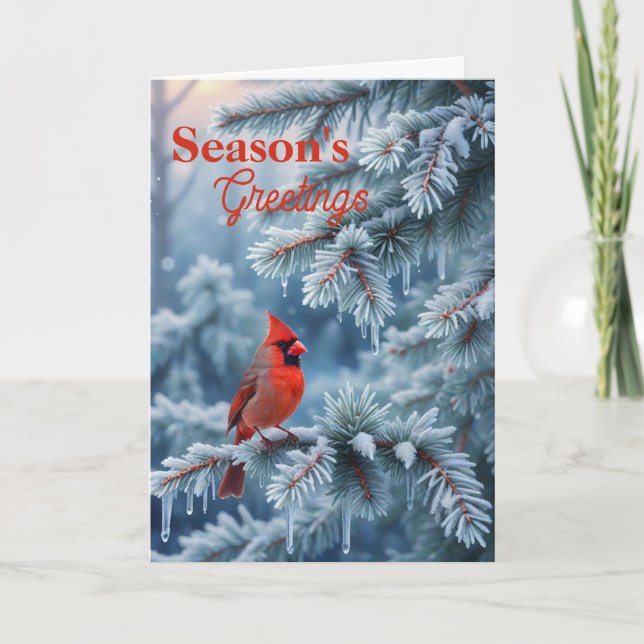 Carte Season's Greetings (Devant)