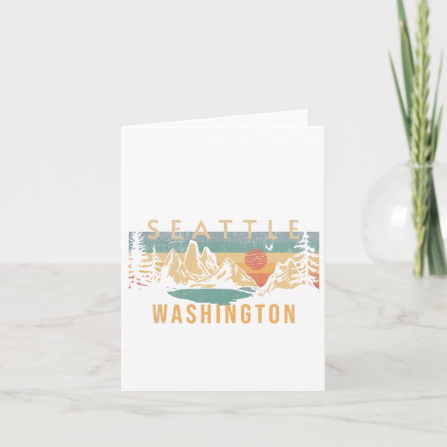 Carte Seattle (Devant)