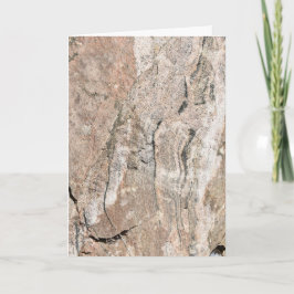 Carte Sédiment rocheux rose et noir