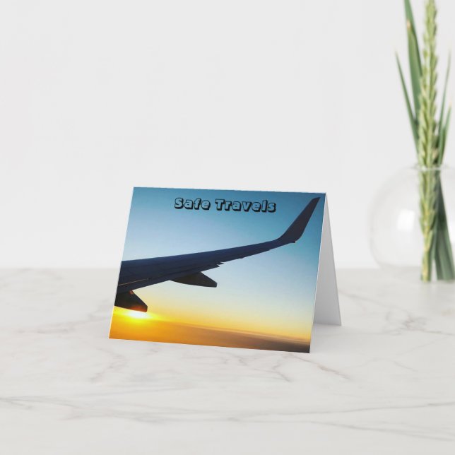 Carte séjour paisible au coucher du soleil (Devant)