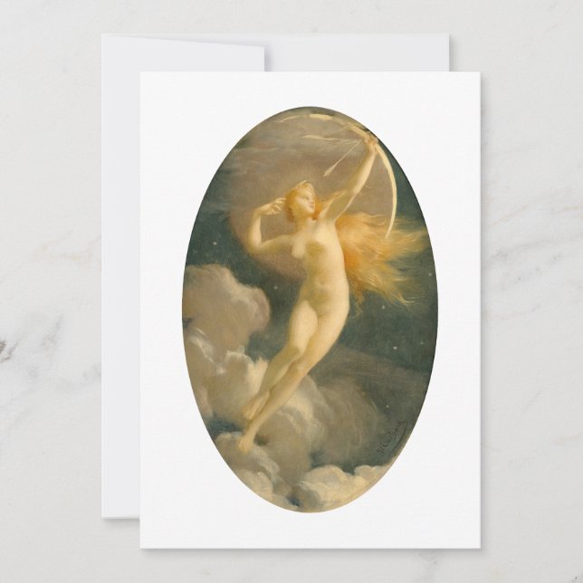 Carte Selene, déesse de la lune | Jules Machard (Devant)