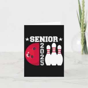 Carte Senior 2025 Bowling Player Cl Of 2025 Graduation S