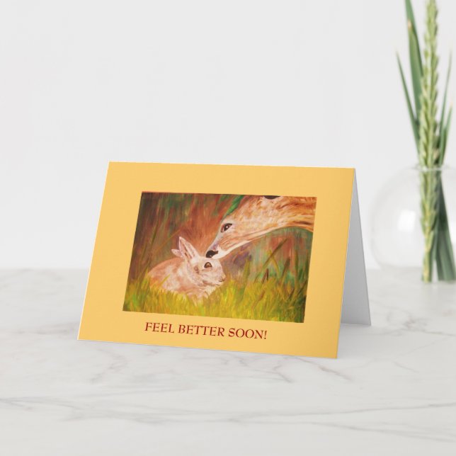 CARTE "SENSATION MEILLEURE BIENTÔT ! (Devant)