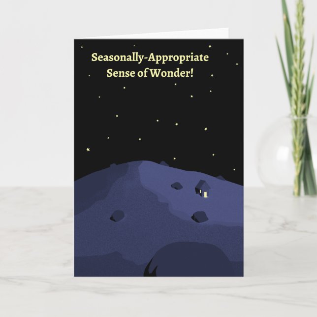 Carte Sense of Wonder Holiday Card (Devant)