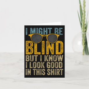 Carte Sensibilisation à la cécité aveugle Personnes aveu