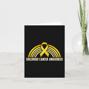 Carte Sensibilisation au cancer chez les enfants Arc-en-