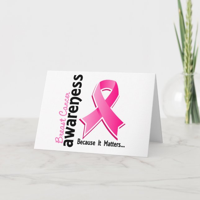 Carte Sensibilisation au cancer du sein 5 (Devant)