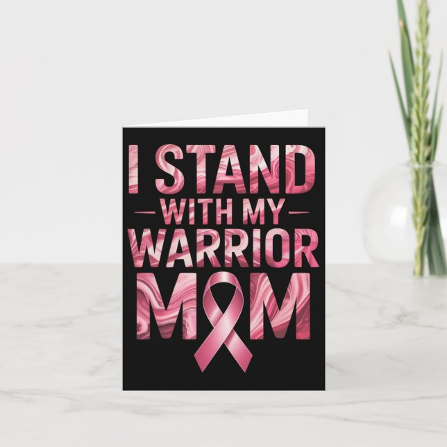 Carte Sensibilisation au cancer du sein Maman1 (Devant)