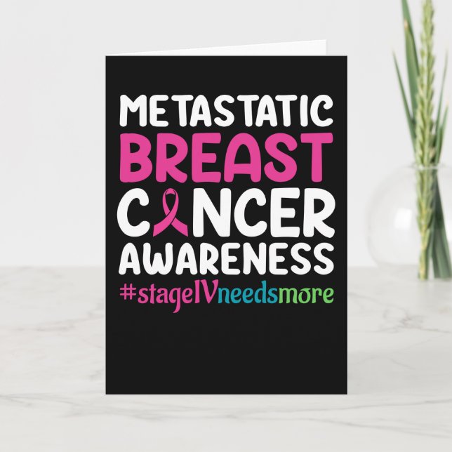 Carte Sensibilisation au cancer du sein métastatique (Devant)
