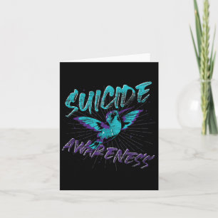 Carte Sensibilisation au suicide Prévention du suicide c
