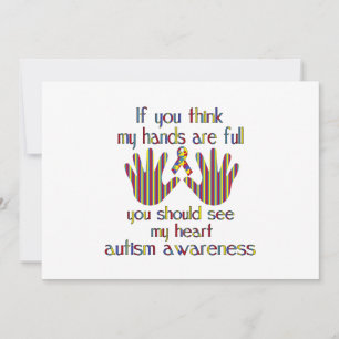 Carte sensibilisation sur l'autisme