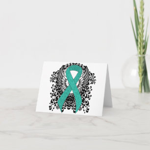 Carte Sensibilisation turquoise au soutien du carbone