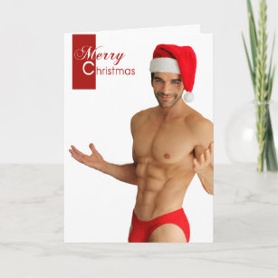 Cartes De Vœux Homme Muscle Zazzle Ch