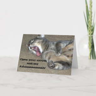 Carte Sent un meilleur bientôt chat de Kitty