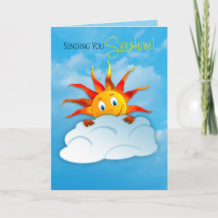 Carte Sentez-vous mieux, sous le soleil souriant