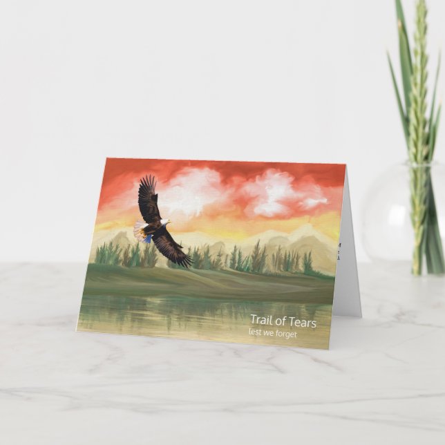 Carte Sentier du souvenir des larmes (Devant)