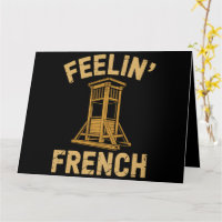 Sentiment guillotine vintage français