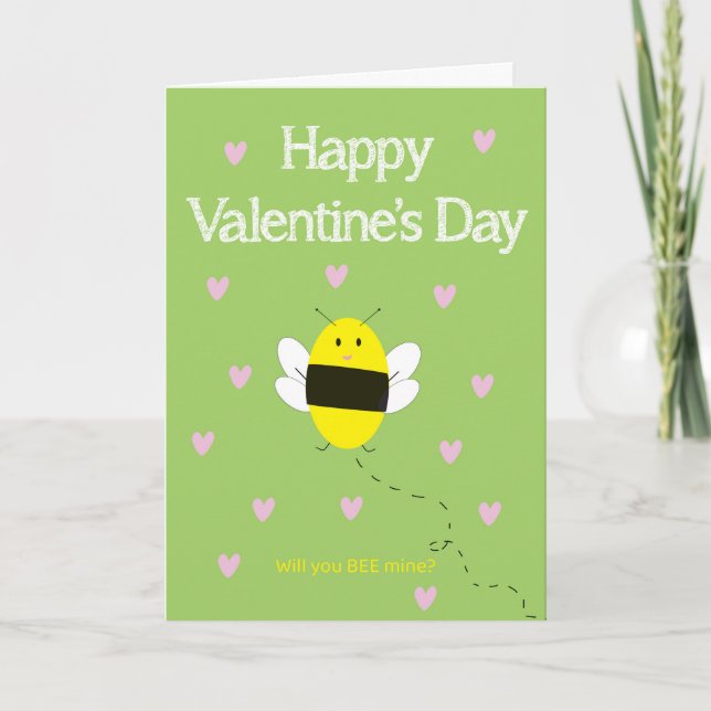 Carte Seras-tu ma chérie pour la Saint-Valentin ? (Devant)