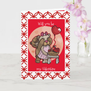 Carte Seras-tu ma Saint-Valentin ?