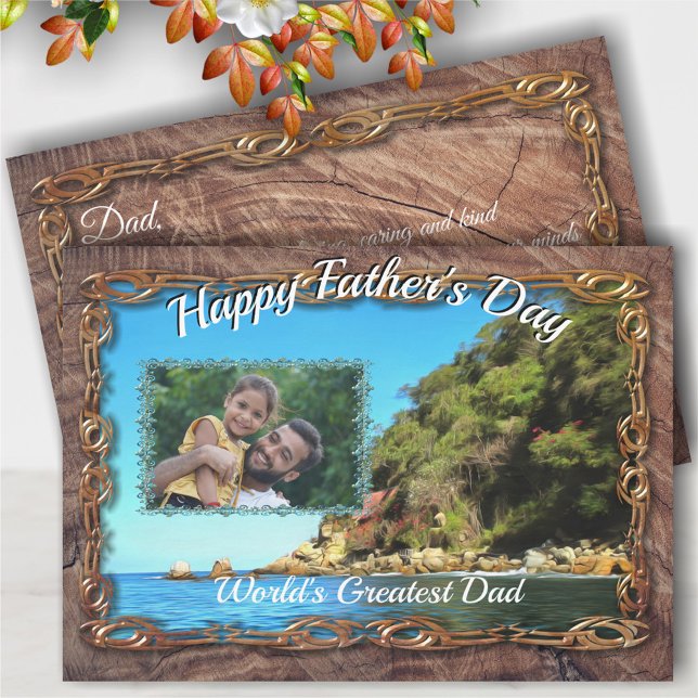 Carte Serene Yelapa Fête des pères 0758 (Créateur téléchargé)