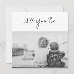 Carte Serez-vous notre Dieu des Parents Bébé et la photo