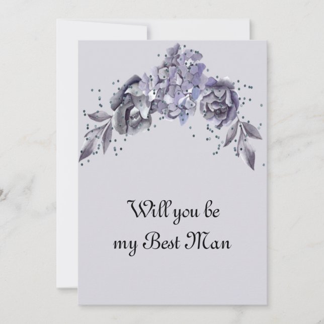 Carte Série mariage "Best Man" (Devant)