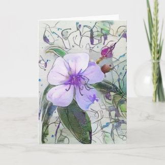 Carte Série Squiggly - Purple