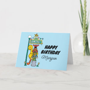 Carte Sesame Street Joyeux Anniversaire
