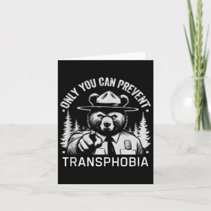 Carte Seul Vous Pouvez Empêcher La Transphobie Randonnée