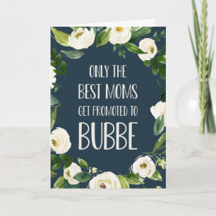 Carte Seules les meilleures mamans promues à Bubbe