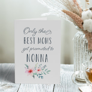 Carte Seules les meilleures mamans sont promues à Nonna