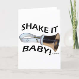 Carte Shake It Baby !