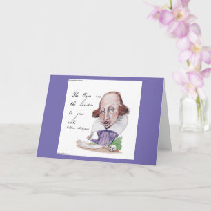 Carte Shakespeare Caricature & The Tempest Quota