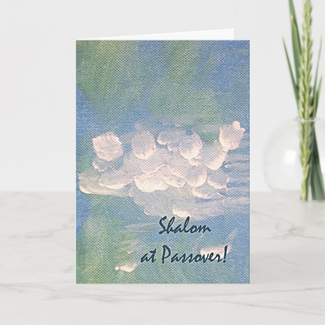 Carte Shalom at Passover Card (Devant)